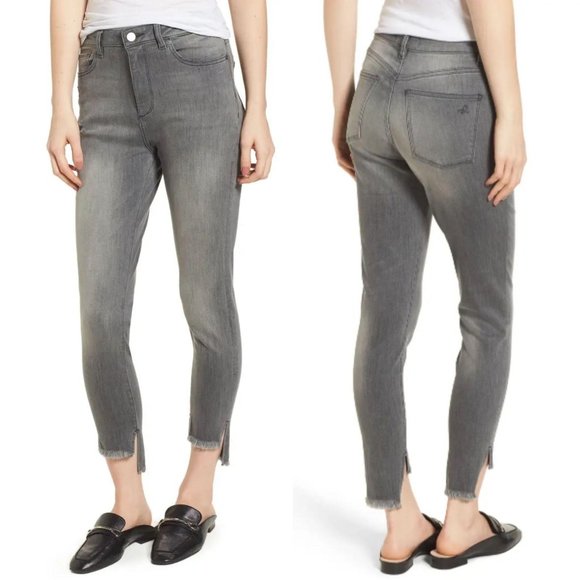 DL1961 Chrissy Trimtone Ashen Skinny Jeans - Picture 1 of 7